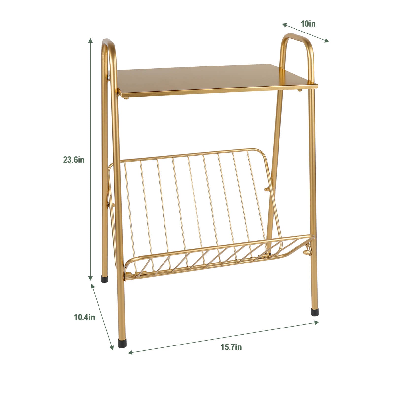 Broad magazine rack dimensions