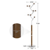 Cactus III coat rack dimensions