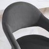 Caladoc bar stool, Gray Naia Velvet