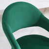 Caladoc bar stool, Green Naia Velvet
