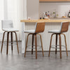 Calitor bar stool with backrest, White/Bar Height