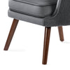 Cantor armchair, Dark gray, 18 1/8"