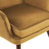 Cantor armchair, Orange, 18 1/8"