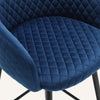 Carmem bar stool, Ink Xara Velvet