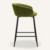 Carmem bar stool, Olive Naia Velvet