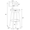 Carol bar stool bar height dimensions