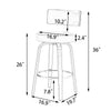 Carol II counter stool dimensions