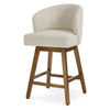 Chatus Counter Stool in Beige Afus Leather