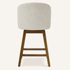 Chatus Counter Stool in Beige Afus Leather