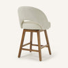 Chatus II Counter Stool in Beige Afus Leather