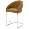 Cider Counter Stool in Yellow Agni Fabric