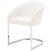 Cider dining chair, White, 19 1/2"