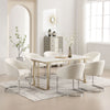 Cider dining chair, White, 19 1/2"