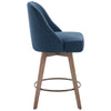 Clinton Counter Stool in Denim Bena Fabric