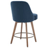 Clinton Counter Stool in Denim Bena Fabric