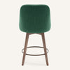 Clinton Counter Stool in Green Bena Fabric