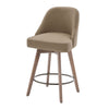 Clinton Counter Stool in Sand Bena Fabric
