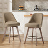 Clinton Counter Stool in Sand Bena Fabric