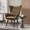 Cortis armchair, Dark brown, 17 3/4"