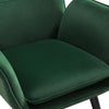 Cortis armchair, Green, 17 3/4"