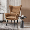 Cortis armchair, Light brown, 17 3/4"