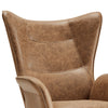 Cortis armchair, Light brown, 17 3/4"