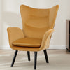 Cortis armchair, Orange, 17 3/4"