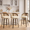 Domina II Counter Stool in Cream Hron Leather