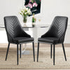 Doppelbock dining chair, Black, 19 1/8"