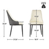 Doppelbock dining chair, Gray, 19 1/8"