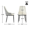 Doppelbock dining chair, Light gray, 19 1/8"