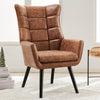 Dorio armchair, Brown, 18 1/2"