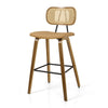 Dorsa bar stool, Mud Hron Leather