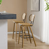 Dorsa bar stool, Mud Hron Leather