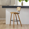 Dorsa bar stool, Mud Hron Leather
