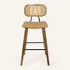 Dorsa bar stool, Mud Hron Leather
