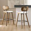 Dorsa bar stool, White Sacy Fabric
