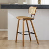 Dorsa Counter Stool in Mud Hron Leather