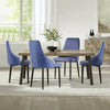 Dunkles dining chair, Blue, 18 1/2"