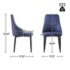 Dunkles dining chair, Blue, 18 1/2"