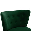 Franc armchair, Green, 18 1/8"