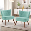 Franc armchair, Light blue, 18 1/8"