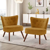 Franc armchair, Tan, 18 1/8"