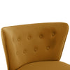 Franc armchair, Tan, 18 1/8"