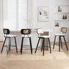 Freisa bar stool, Cream Hron Leather