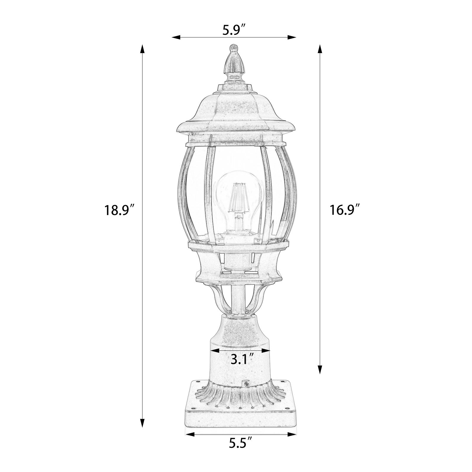 Gamarello post light small dimensions