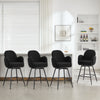 Gamay bar stool, Black Sacy Fabric