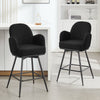 Gamay bar stool, Black Sacy Fabric