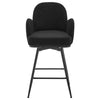 Gamay bar stool, Black Sacy Fabric