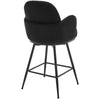 Gamay bar stool, Black Sacy Fabric